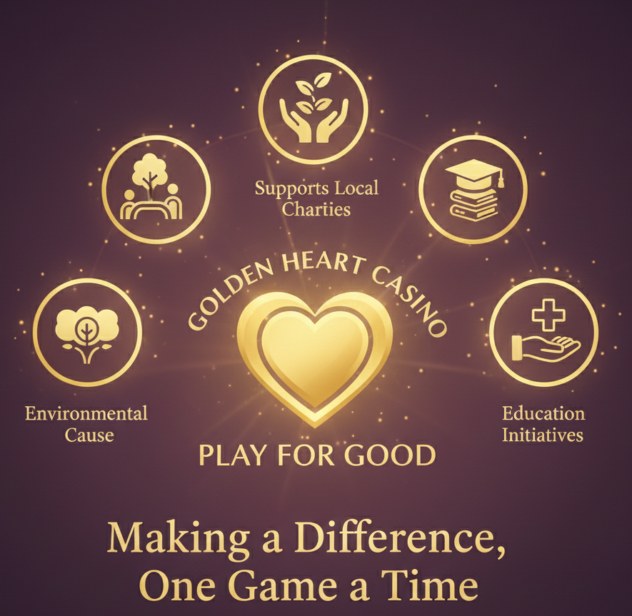 Golden Heart Casino Charitable Giving